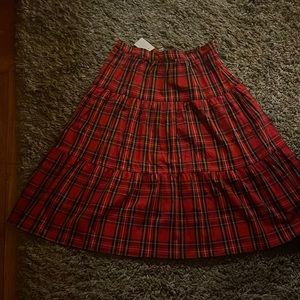 J. Crew multicolor skirt, small